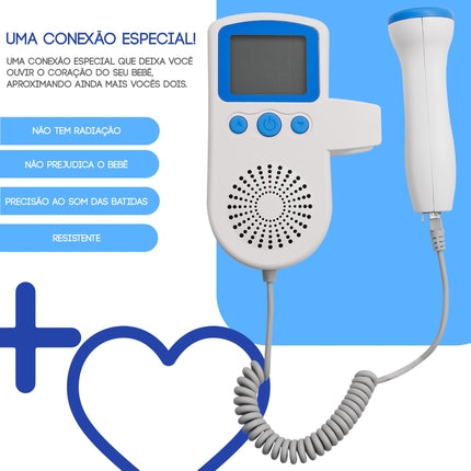 Monitor Cardíaco Fetal Dopply - Maolee