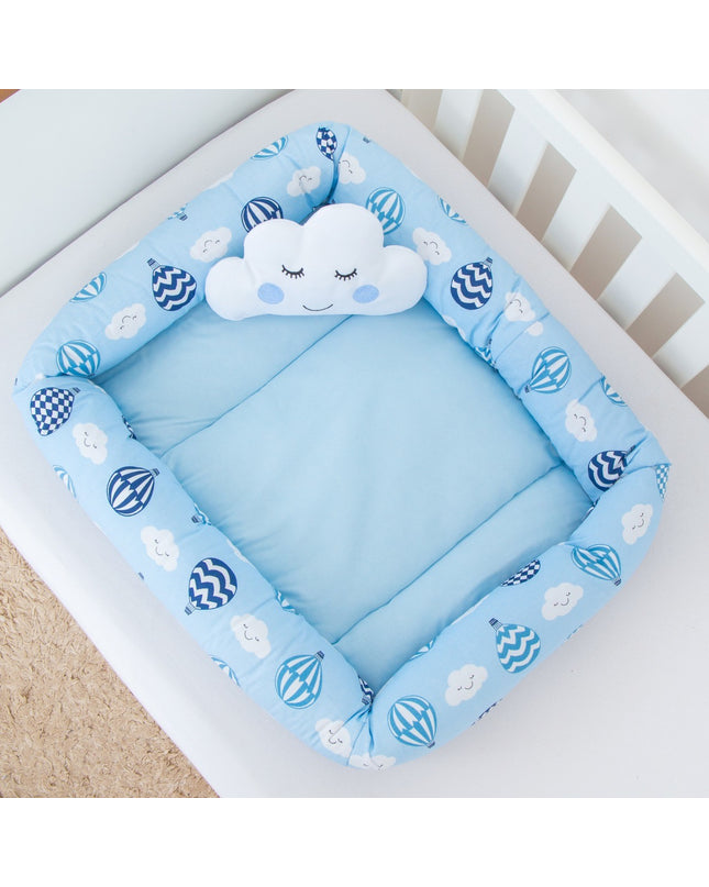 Ninho Redutor Azul + Almofadinha - Maolee