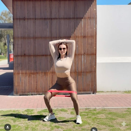 5 Mini Faixas Elásticas, Treino em casa - Maolee