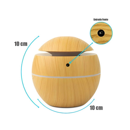 Difusor Aromatizador USB De Óleo Essencial - Maolee