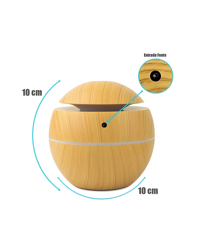 Difusor Aromatizador USB De Óleo Essencial - Maolee