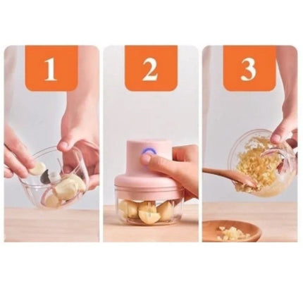 Mini Processador Triturador Sem Fio - Maolee