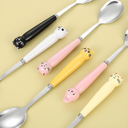 Jogo De Talheres Infantil 3 Peças Aço Inox - Maolee