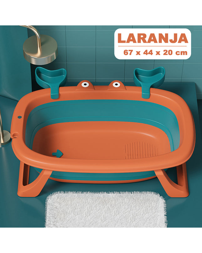 Banheira para Bebê Infantil, Laranja - Maolee