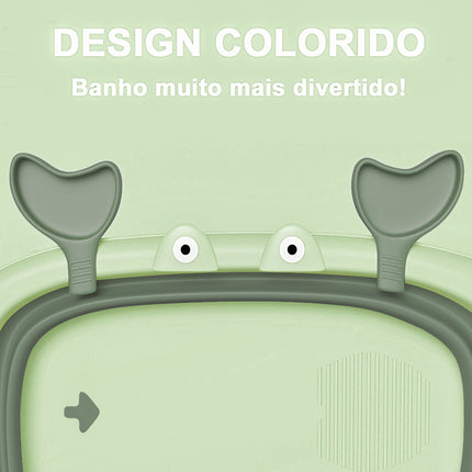 Banheira para Bebê Infantil, Verde - Maolee