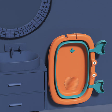 Banheira para Bebê Infantil, Laranja - Maolee