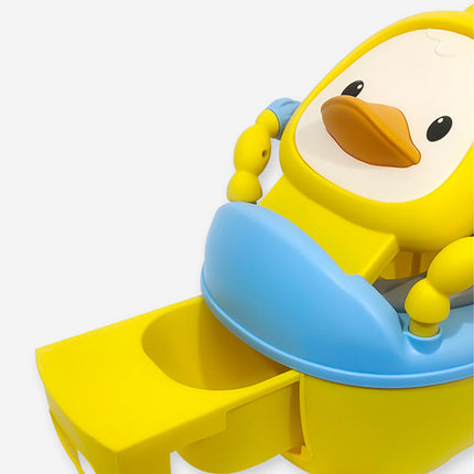 Troninho Penico Sanitário Infantil Privadinha Patinho Feliz Cor:Amarelo