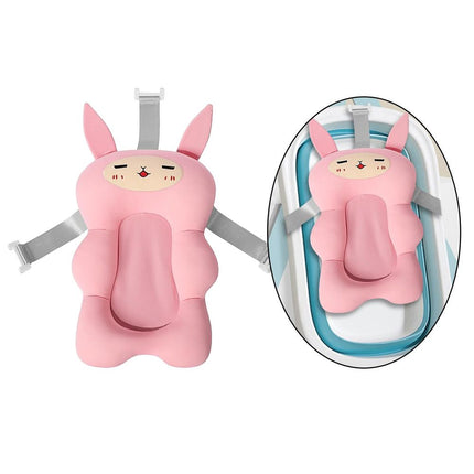 Almofada para Banho do Bebê Banheira Universal, Rosa - Maolee