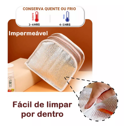 Bolsa Lancheira Térmica Infantil