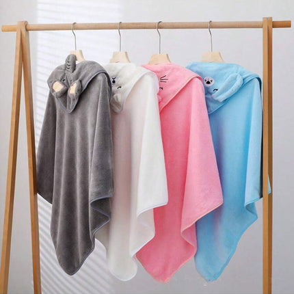 Toalha de Banho Infantil, Branco - Maolee