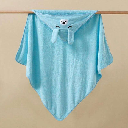 Toalha de Banho Infantil, Azul - Maolee