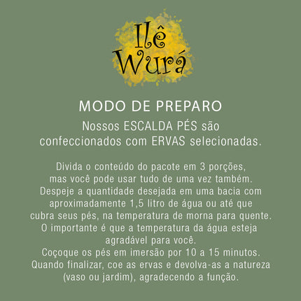 Escalda Pés HIBISCO - Anti-inflamatória e Controla a Pressão - Maolee