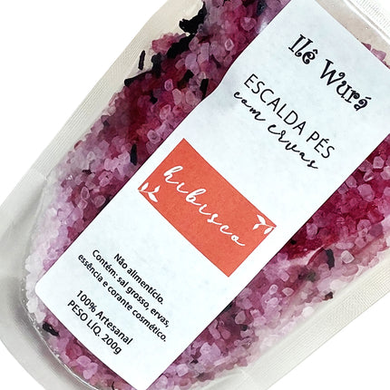 Escalda Pés HIBISCO - Anti-inflamatória e Controla a Pressão - Maolee