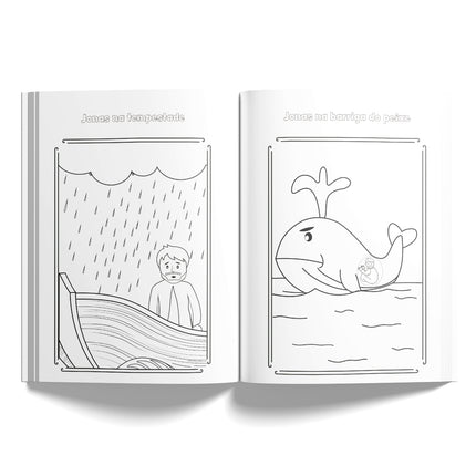 Histórias Bíblicas Para Colorir - Maolee