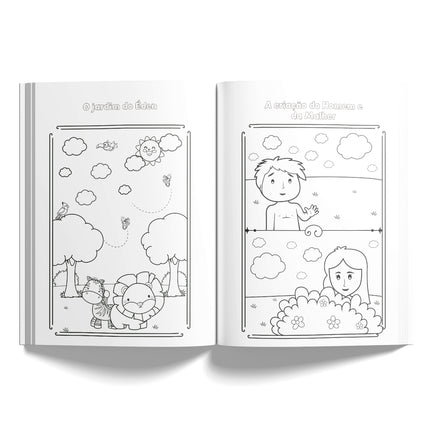 Histórias Bíblicas Para Colorir - Maolee