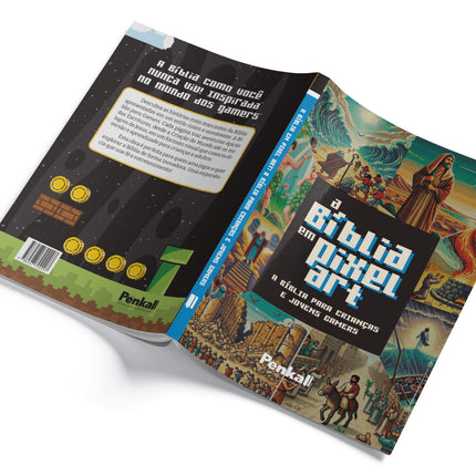 A Bíblia Em Pixel Art | A Bíblia Para Crianças Jovens Gamers - Maolee