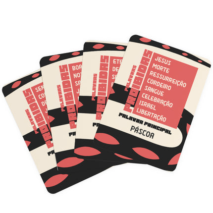 Jogo Bíblico de Cartas | Palavra Bíblica Proibida - Maolee