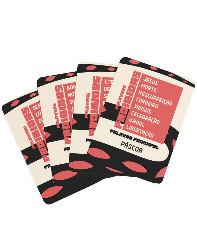 Jogo Bíblico de Cartas | Palavra Bíblica Proibida - Maolee