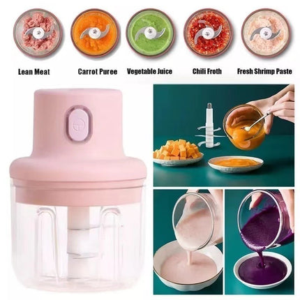 Mini Processador Triturador Sem Fio - Maolee