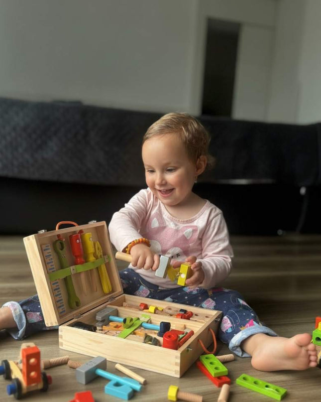 Maleta de Ferramentas, Montessori - Maolee
