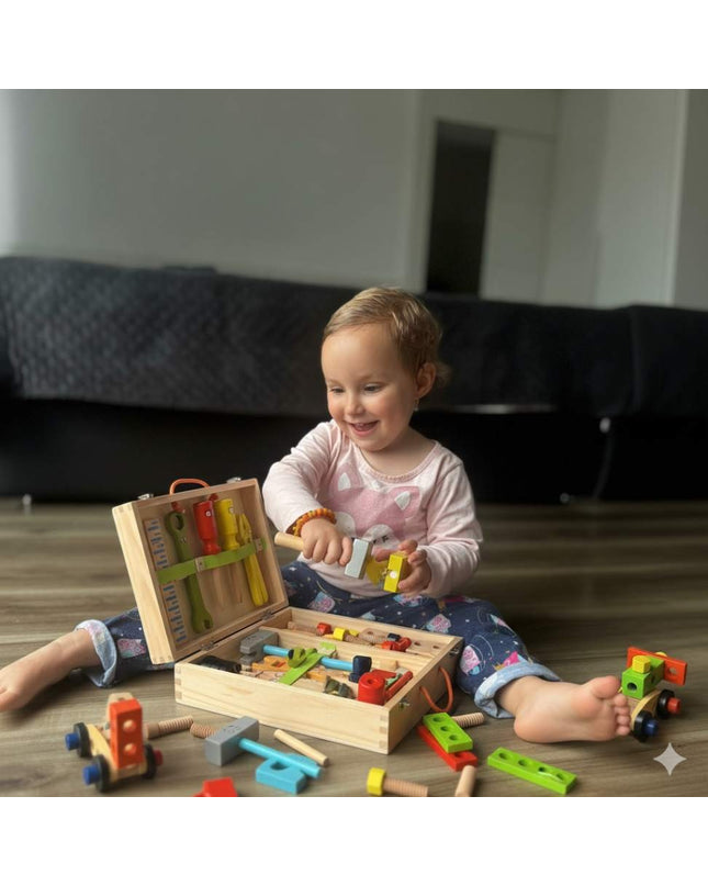 Maleta de Ferramentas, Montessori - Maolee