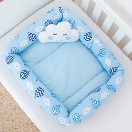 Ninho Redutor Azul + Almofadinha - Maolee