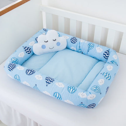 Ninho Redutor Azul + Almofadinha - Maolee