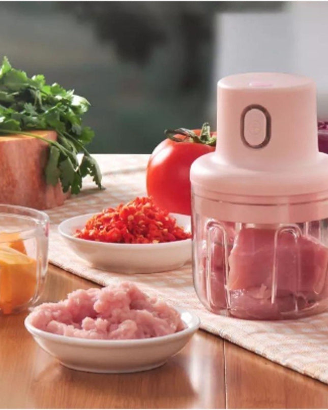 Mini Processador Triturador Sem Fio - Maolee