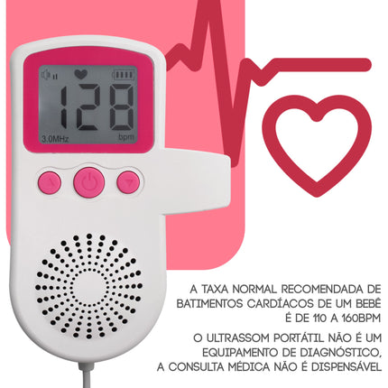 Monitor Cardíaco Fetal Dopply - Maolee