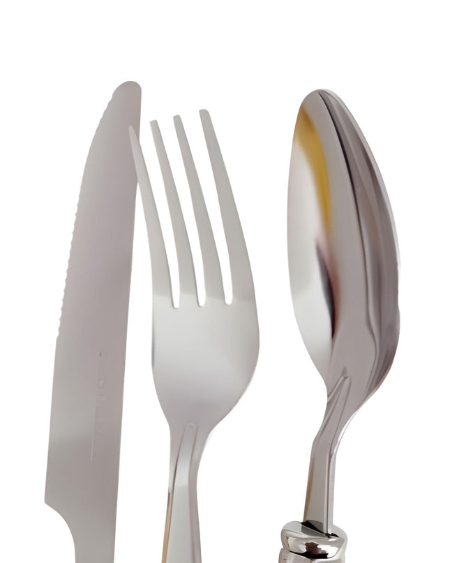 Jogo De Talheres Infantil 3 Peças Aço Inox - Maolee