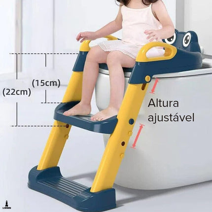 Troninho Redutor de Assento Sanitário, Azul - Maolee