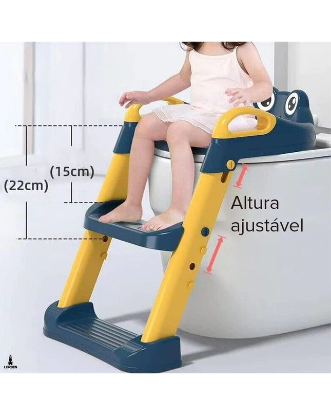 Troninho Redutor de Assento Sanitário, Azul - Maolee