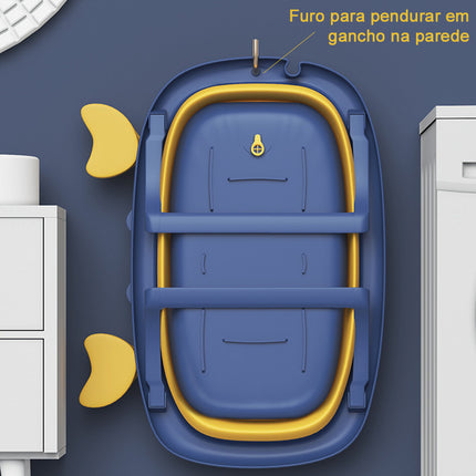 Banheira para Bebê Infantil Retrátil Dobrável - Maolee