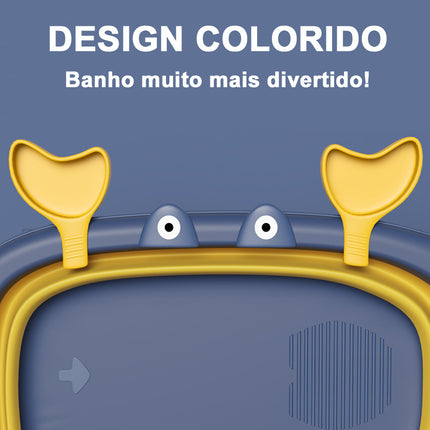 Banheira para Bebê Infantil Retrátil Dobrável - Maolee