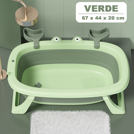 Banheira para Bebê Infantil, Verde - Maolee
