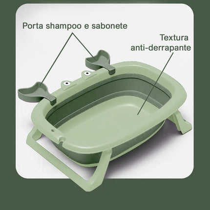 Banheira para Bebê Infantil, Verde - Maolee