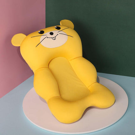 Almofada para Banho do Bebê Banheira Universal, Amarela - Maolee