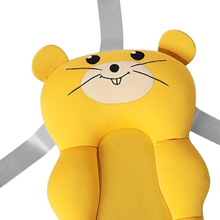 Almofada para Banho do Bebê Banheira Universal, Amarela - Maolee