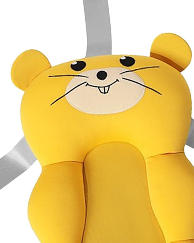 Almofada para Banho do Bebê Banheira Universal, Amarela - Maolee