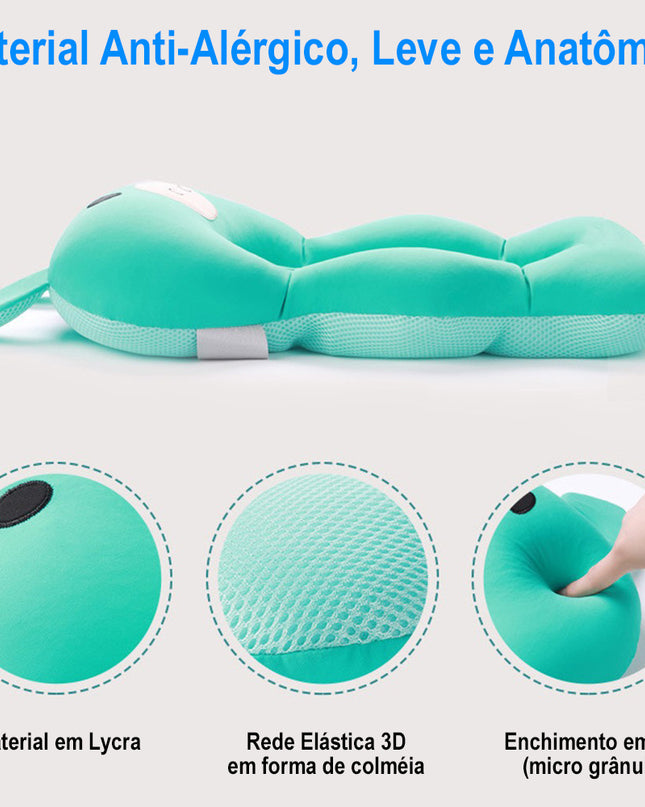 Almofada para Banho do Bebê Banheira Universal, Verde - Maolee