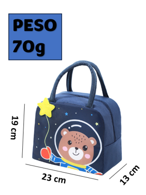 Bolsa Lancheira Térmica Infantil