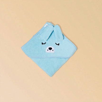 Toalha de Banho Infantil, Azul - Maolee