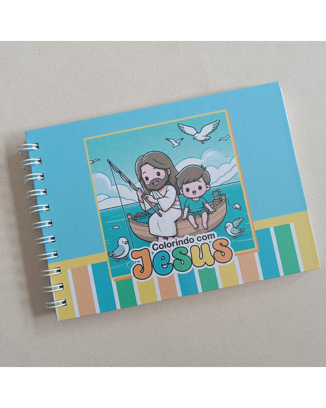 Livro de Colorir, Jesus - Maolee