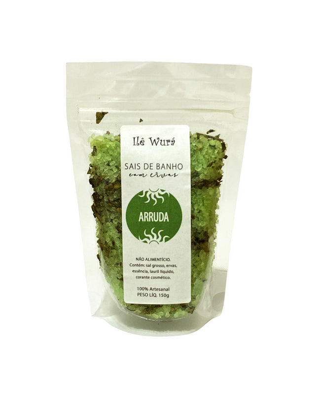 Sais para Banho - Escalda Pés ARRUDA com Ervas e Espumante - Maolee
