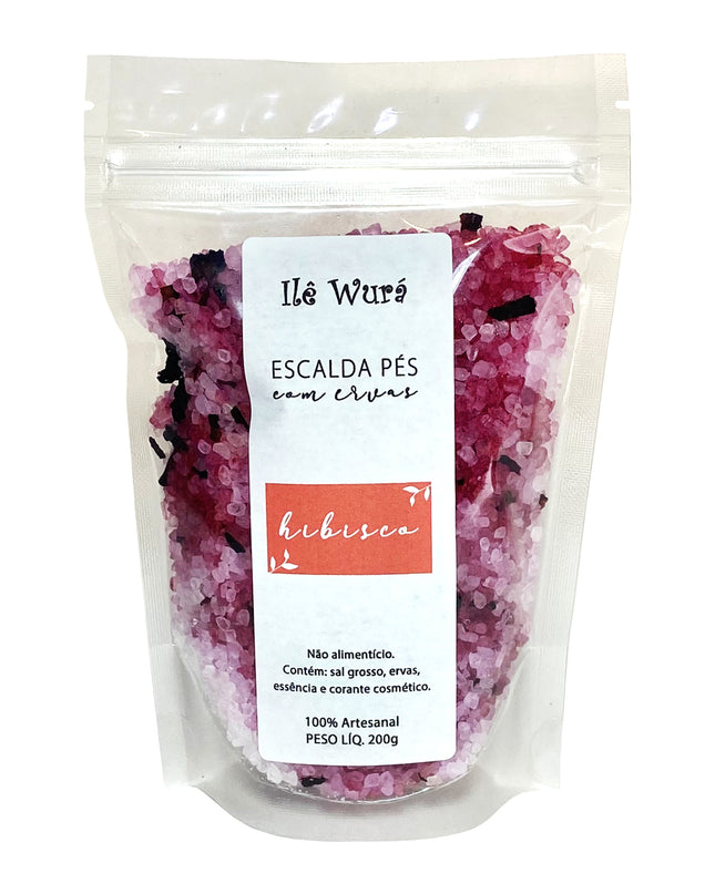 Escalda Pés HIBISCO - Anti-inflamatória e Controla a Pressão - Maolee