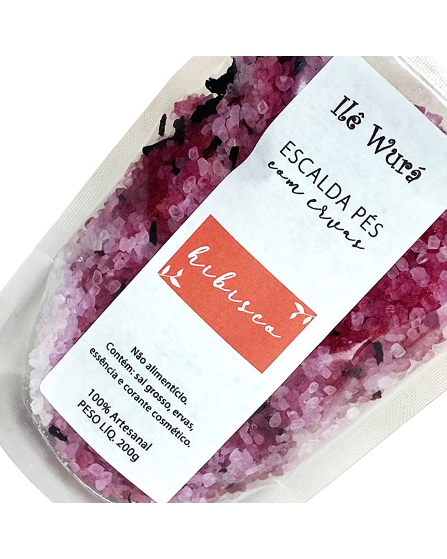 Escalda Pés HIBISCO - Anti-inflamatória e Controla a Pressão - Maolee