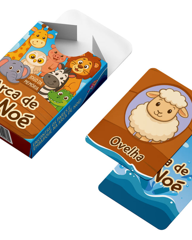 Jogo da memória | Arca de Noé - Maolee