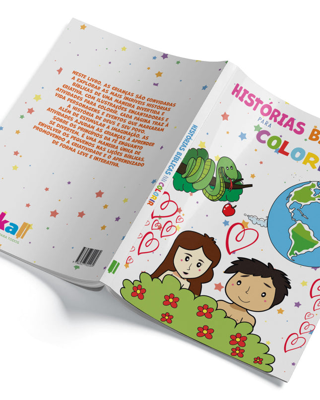 Histórias Bíblicas Para Colorir - Maolee