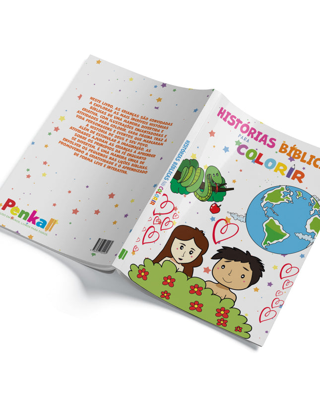Histórias Bíblicas Para Colorir - Maolee