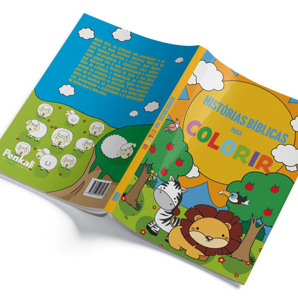 Histórias Bíblicas Para Colorir - Maolee